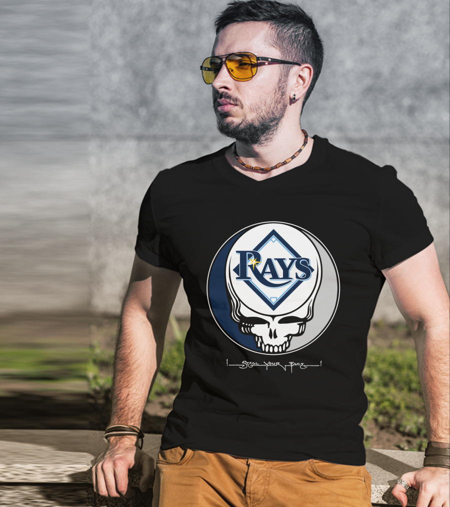 GRATEFUL DEAD Tampa Bay Rays Steal Your Face T-Shirt