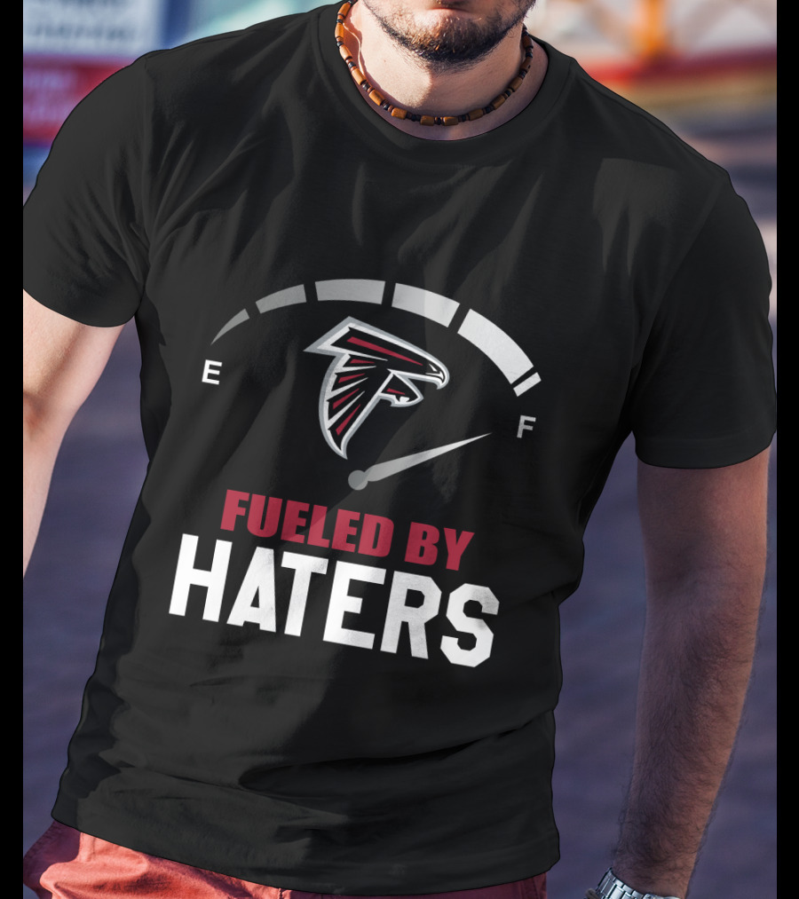 Atlanta Falcons Fueled By Haters Speedometer T-Shirt