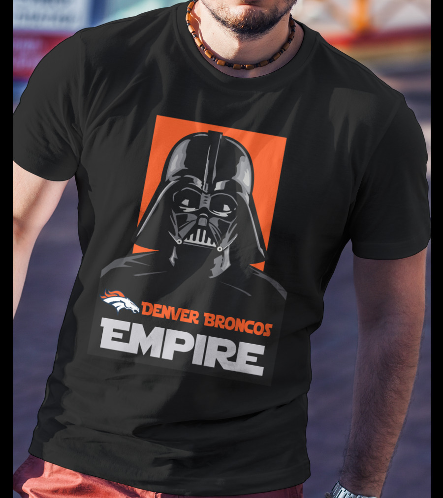 Denver Broncos Empire Darth Vader Broncos T-Shirt