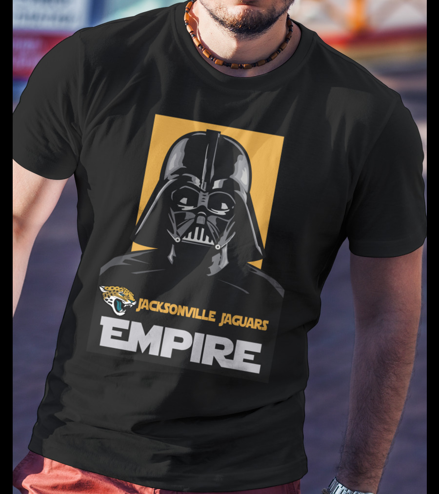 Jacksonville Jaguars Empire Darth Vader Fan T-Shirt