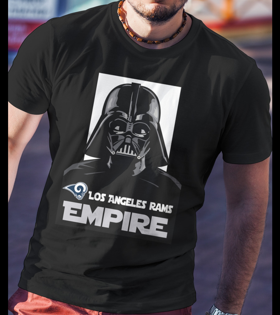 Los Angeles Rams Empire Darth Vader T-Shirt