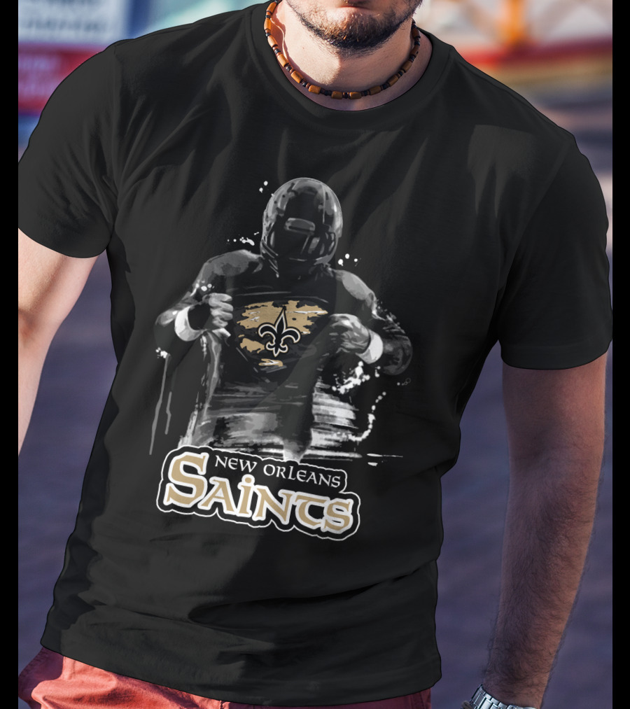 New Orleans Saints Football Hero Fleur-De-Lis T-Shirt