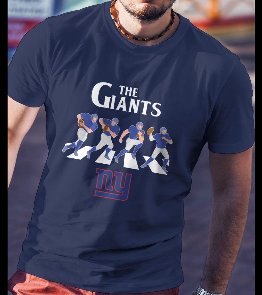 The Giants Ny Football Players Abbey Road T-Shirt