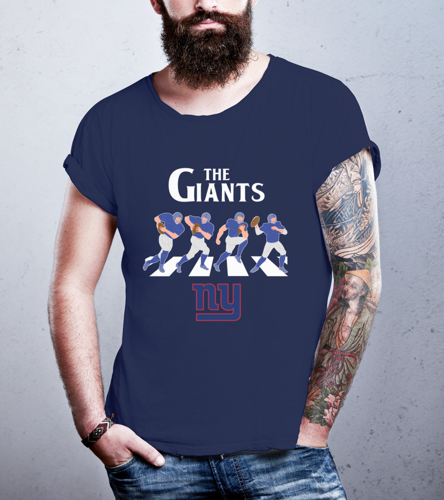 The Giants Ny Football Players Abbey Road T-Shirt