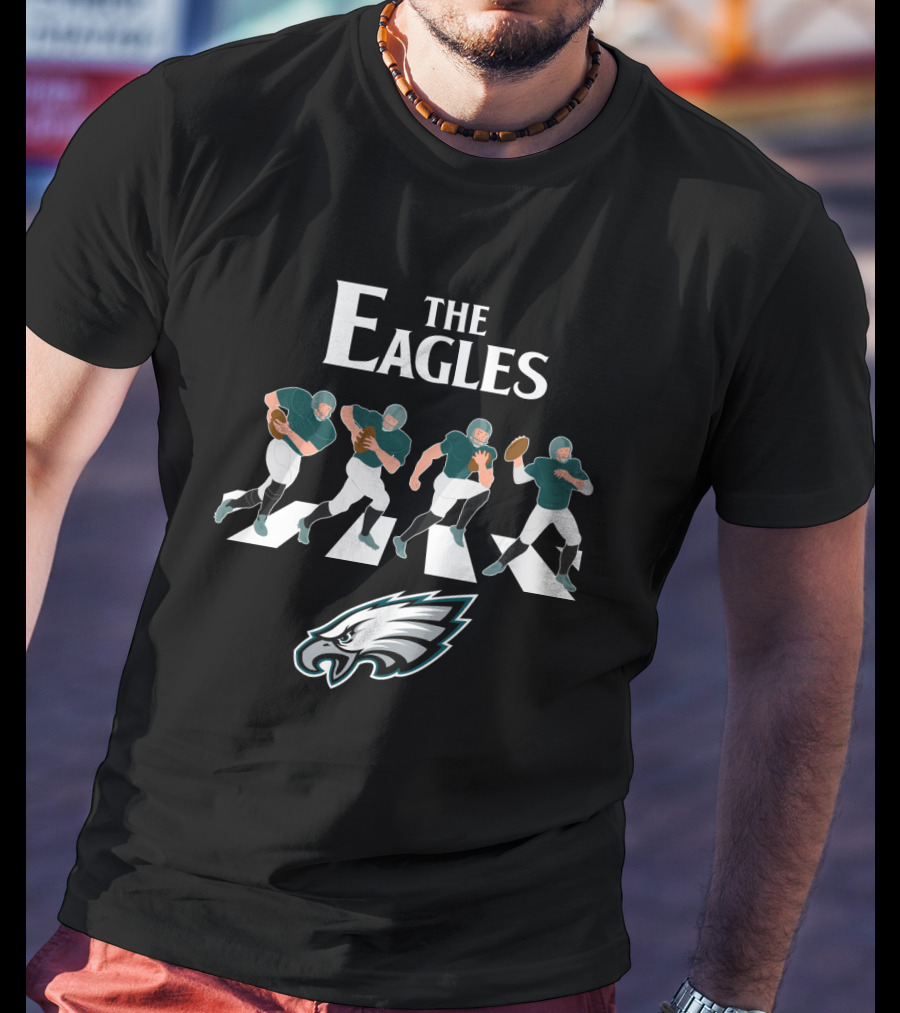 The Eagles Football Abbey Road Philadelphia Eagles T-Shirt
