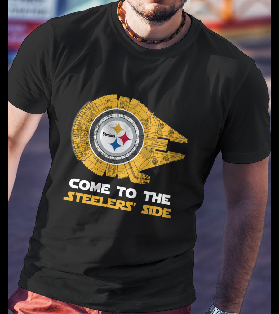 Steelers Come To The Side Millennium Falcon T-Shirt
