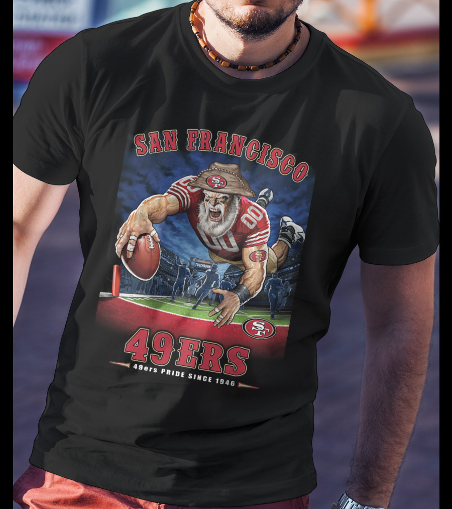 San Francisco 49ers 49ers Pride Since 1946 Touchdown Nfl T-Shirt