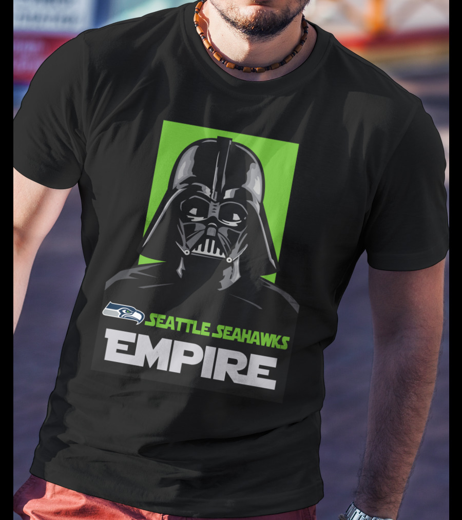 Seattle Seahawks Empire Darth Vader T-Shirt