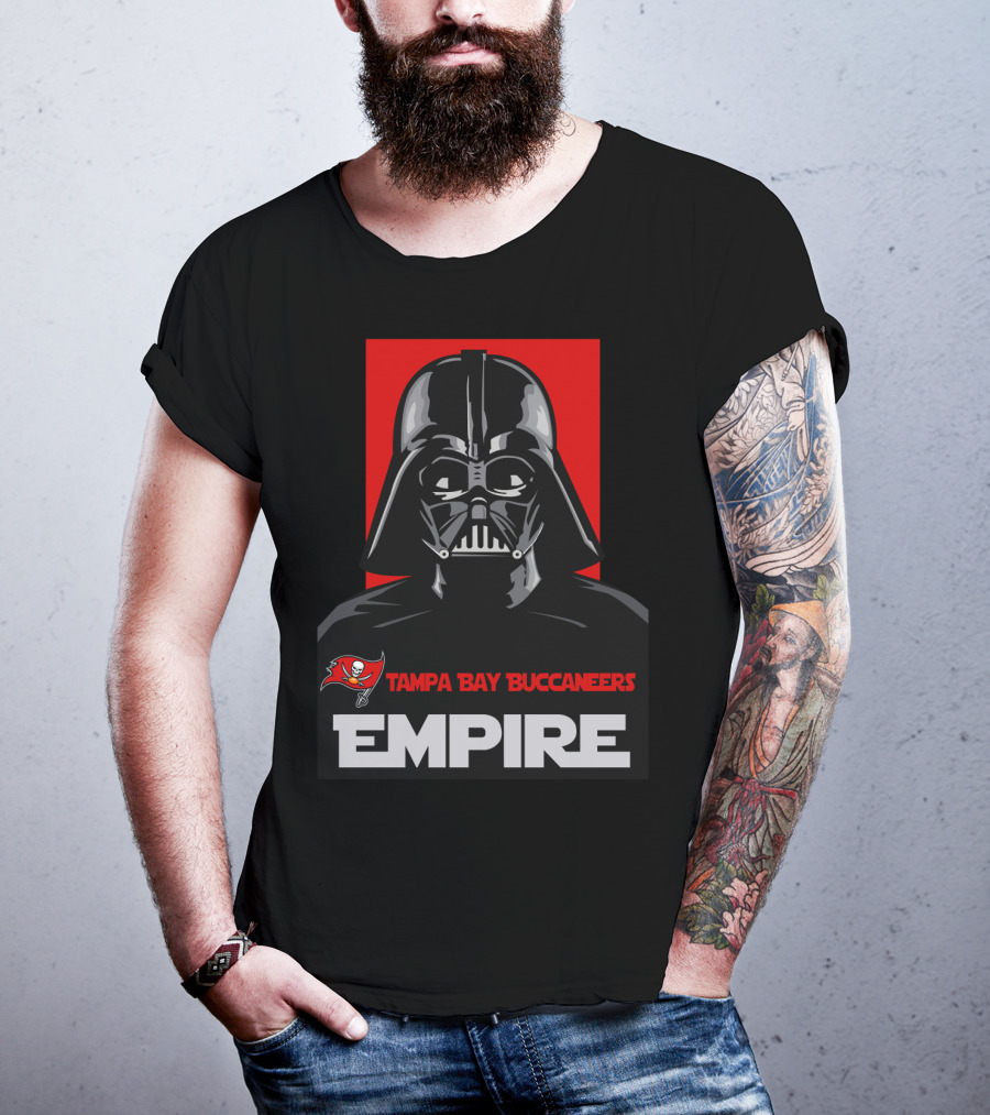 Tampa Bay Buccaneers Darth Vader Empire T-Shirt
