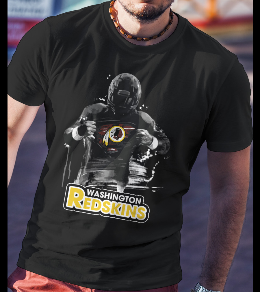 Washington Redskins Football Hero Revealing T-Shirt