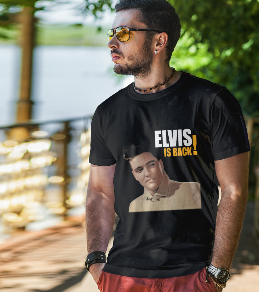 EVPL 01 ELVIS IS BACK T-Shirt