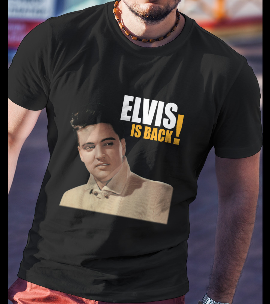 EVPL 01 ELVIS IS BACK T-Shirt