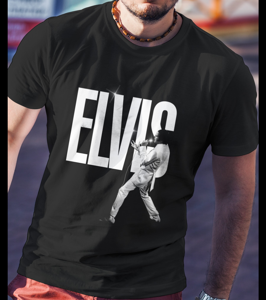 Elvis Sparkling Stage Performance T-Shirt