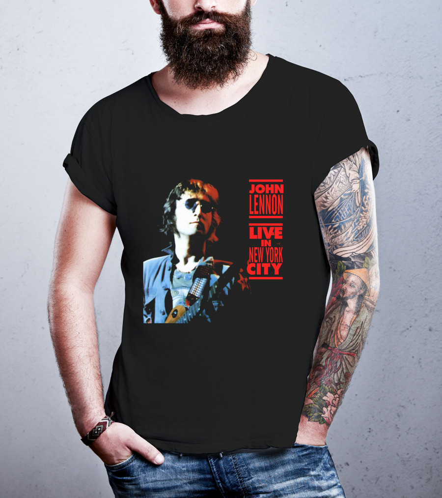 John Lennon Live In New York City T-Shirt