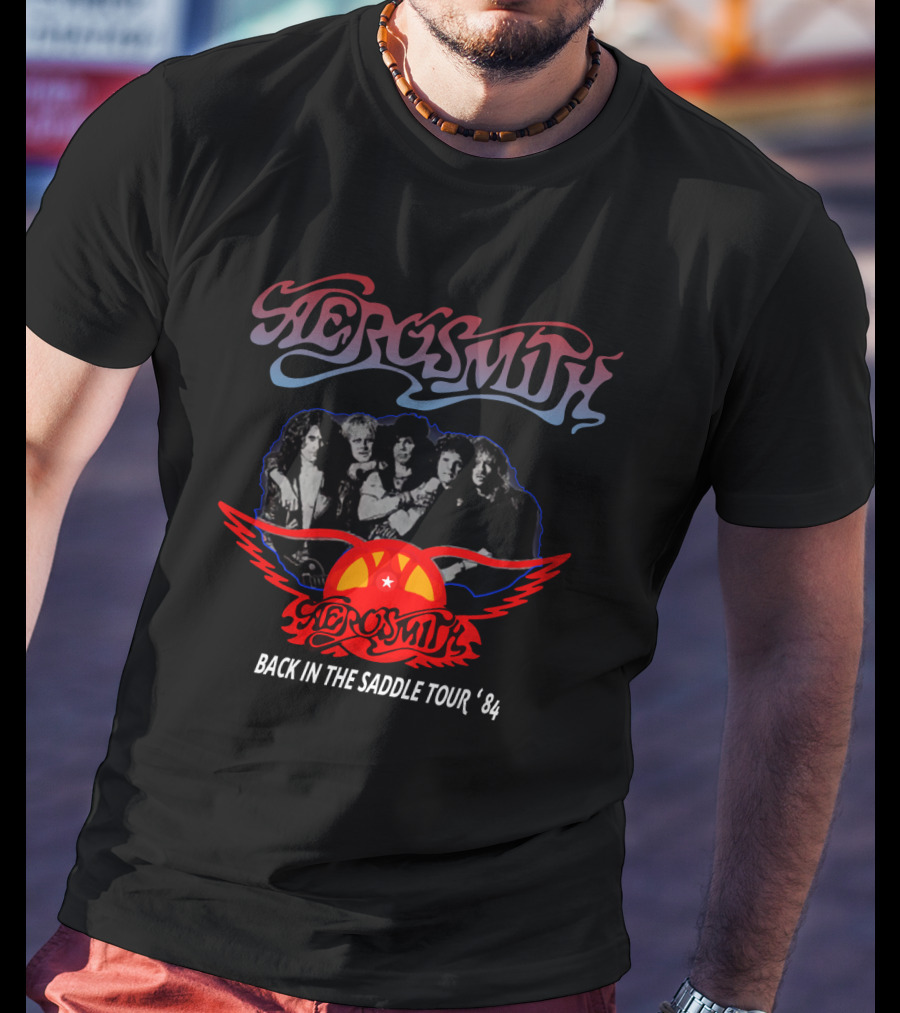 Aerosmith Back In The Saddle Tour '84 T-Shirt