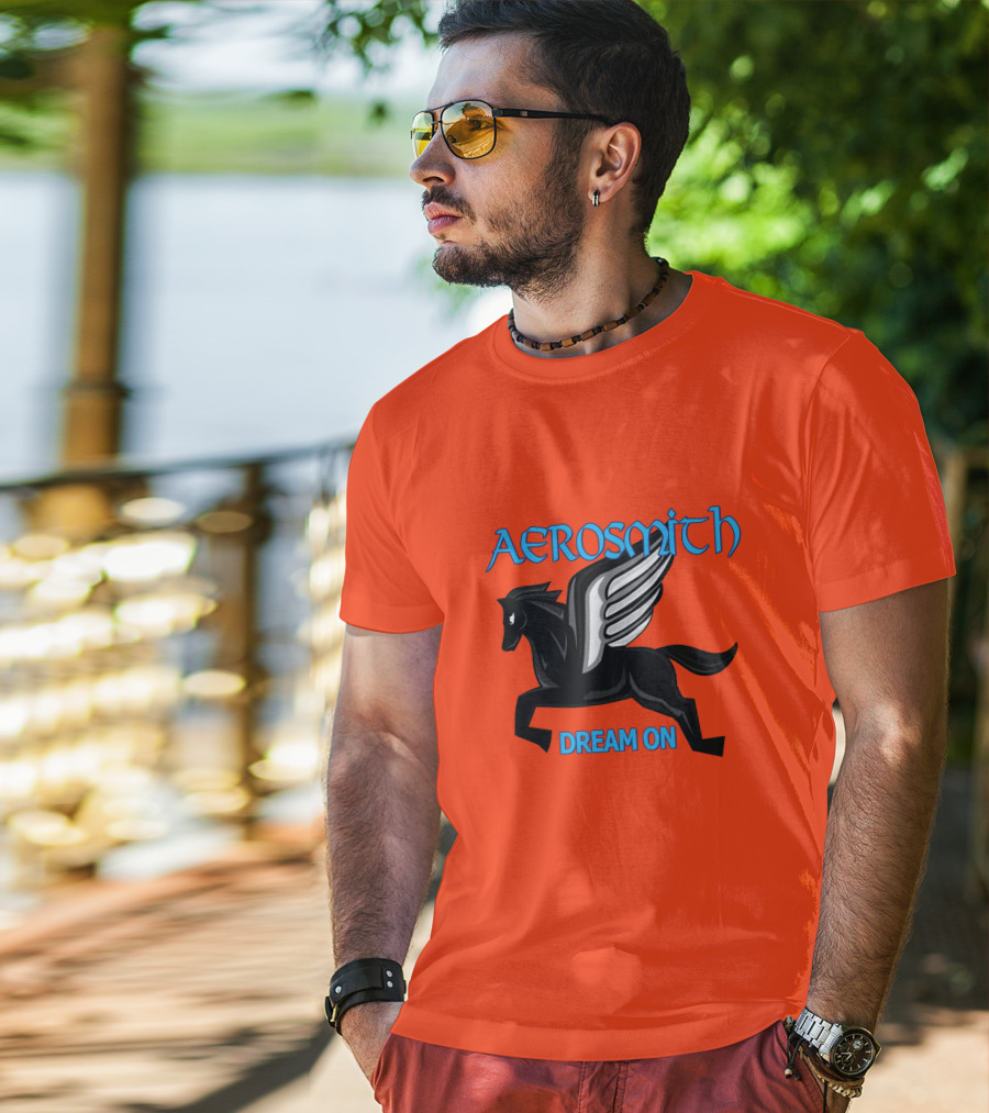 Aerosmith Dream On Pegasus T-Shirt