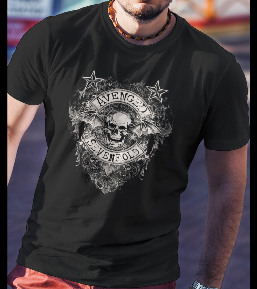 Avenged Sevenfold Skull Wings T-Shirt