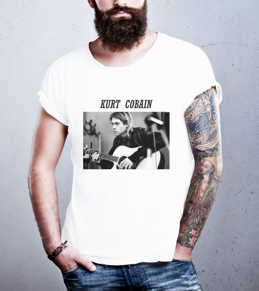 Kurt Cobain Solo Album Montage Of Heck November Release T-Shirt