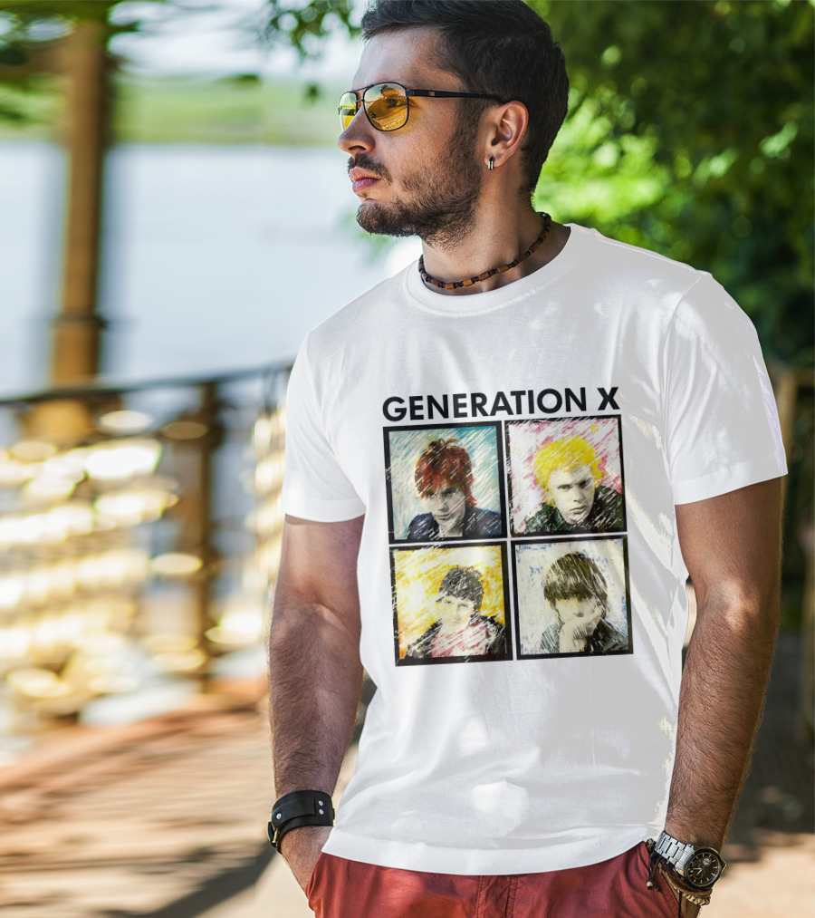GENERATION X GX 02 Wild Pop Art Style Portraits T-Shirt