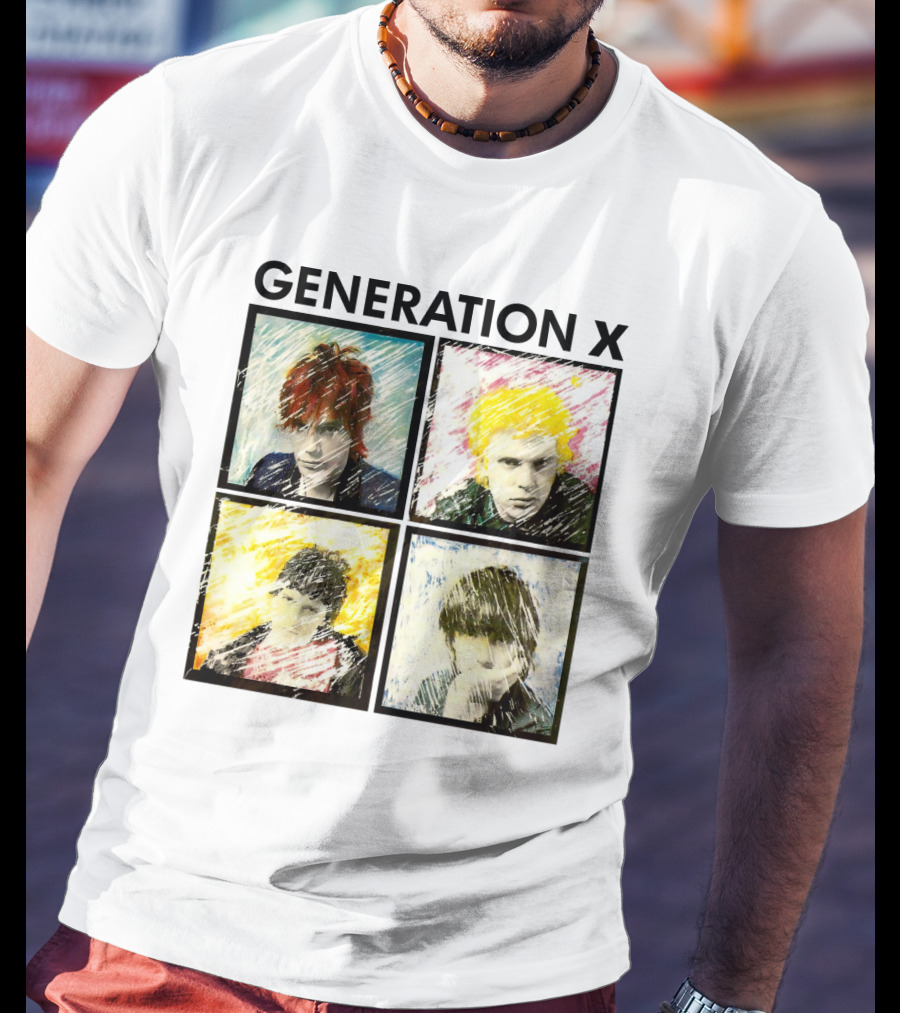 GENERATION X GX 02 Wild Pop Art Style Portraits T-Shirt