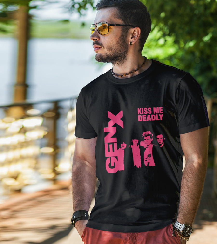 GEN X Kiss Me Deadly Band T-Shirt