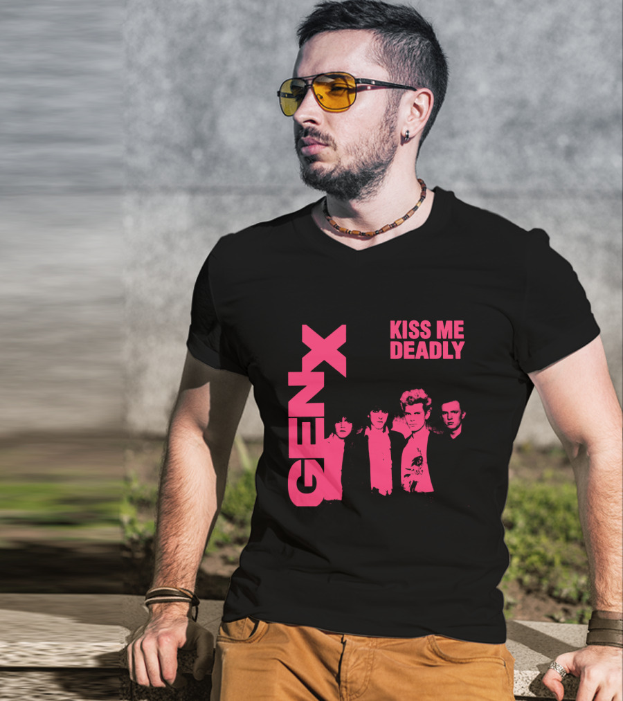GEN X Kiss Me Deadly Band T-Shirt