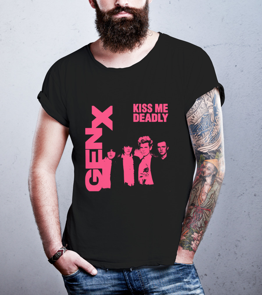 GEN X Kiss Me Deadly Band T-Shirt