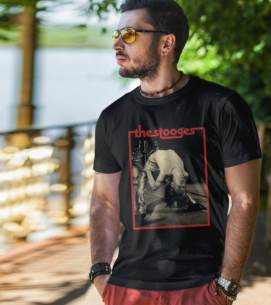 The Stooges Live Performance Iconic Photo T-Shirt