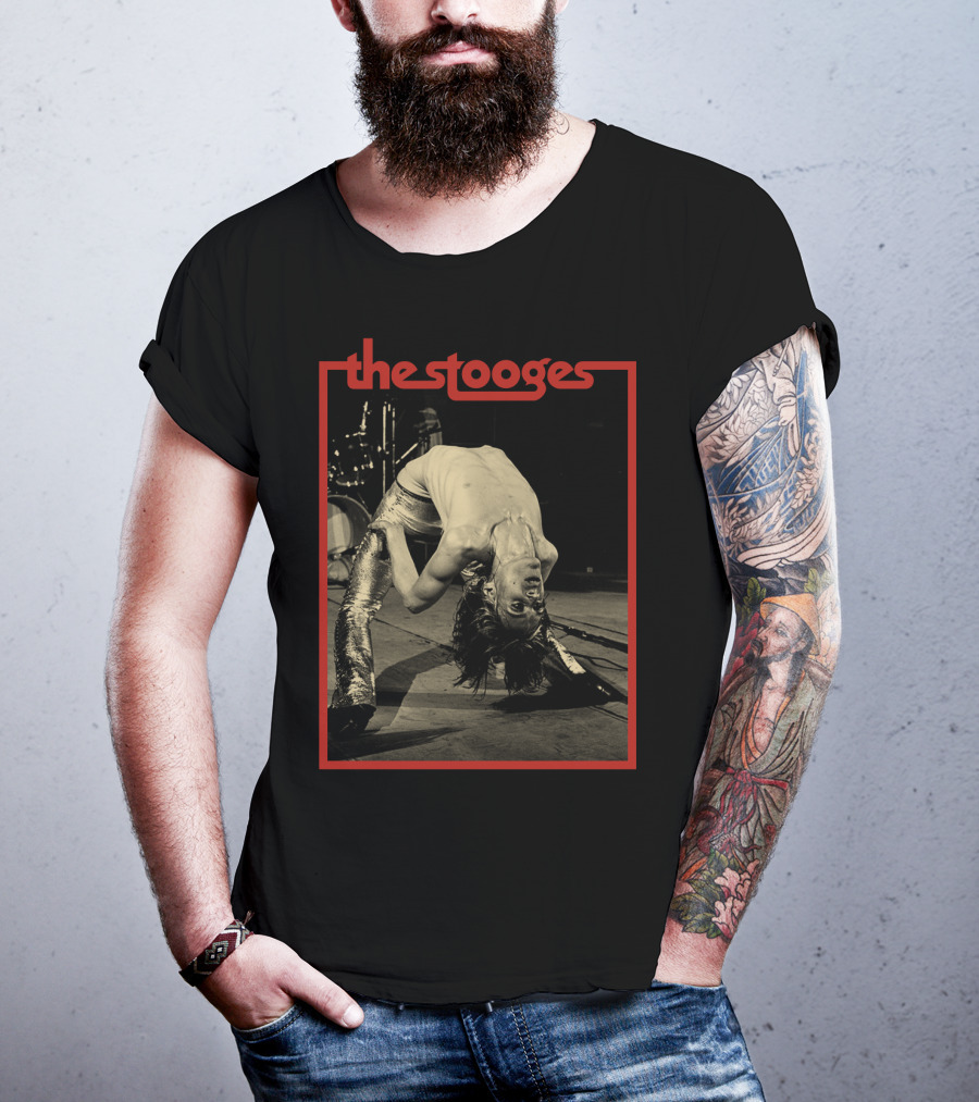 The Stooges Live Performance Iconic Photo T-Shirt