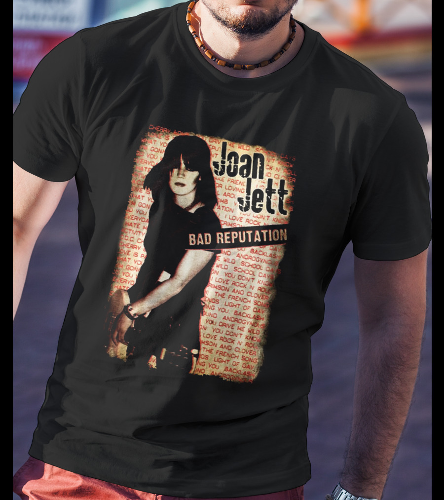 Joan Jett Bad Reputation Vintage Style T-Shirt