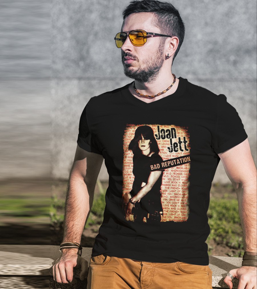 Joan Jett Bad Reputation Vintage Style T-Shirt