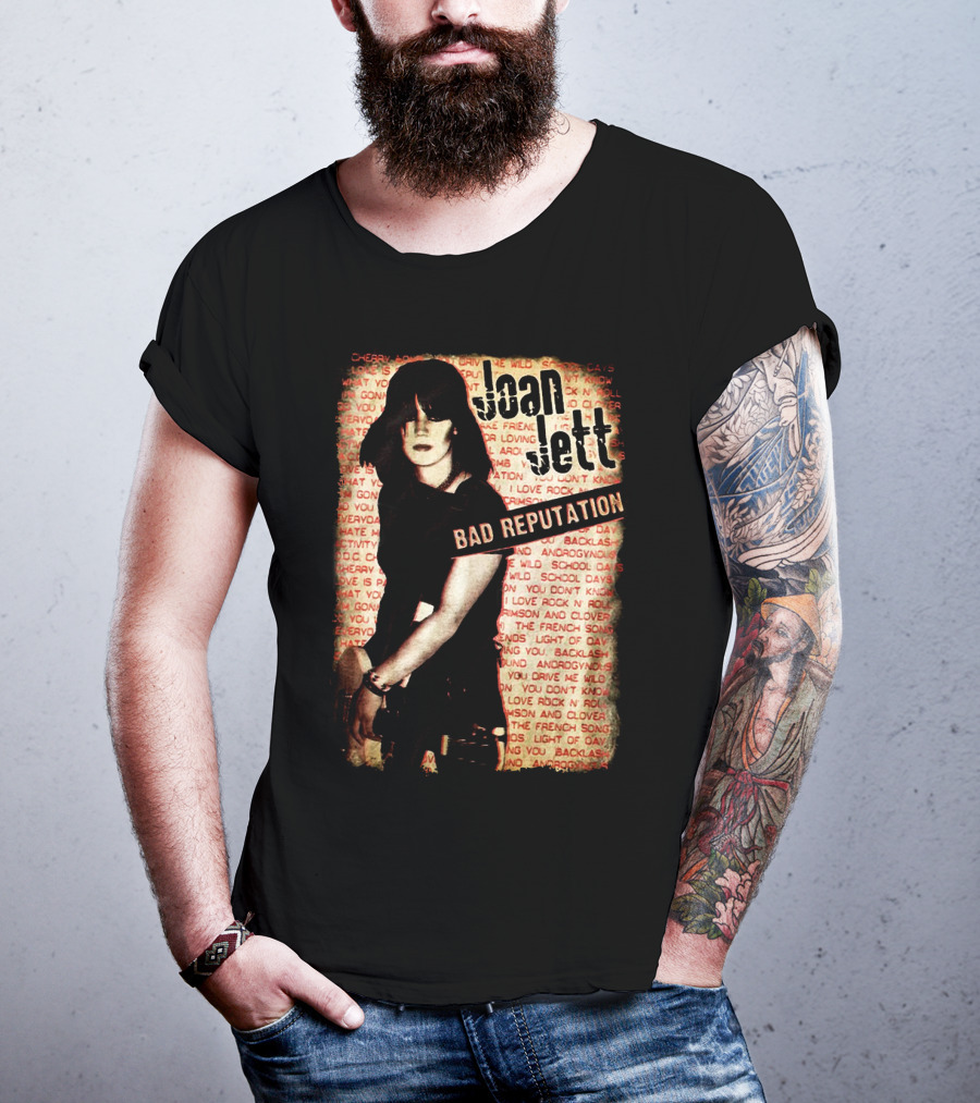 Joan Jett Bad Reputation Vintage Style T-Shirt
