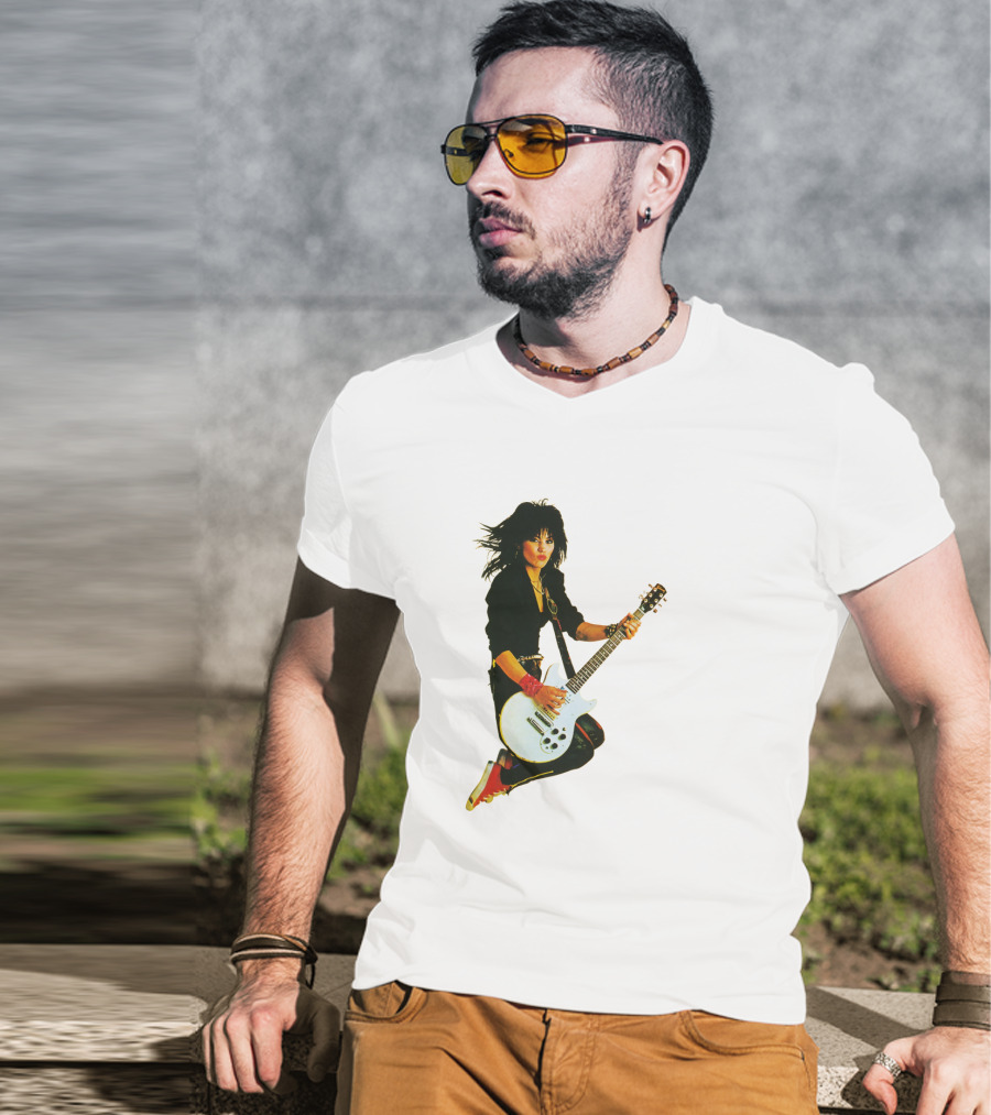 JJET Rock Icon With Guitar T-Shirt
