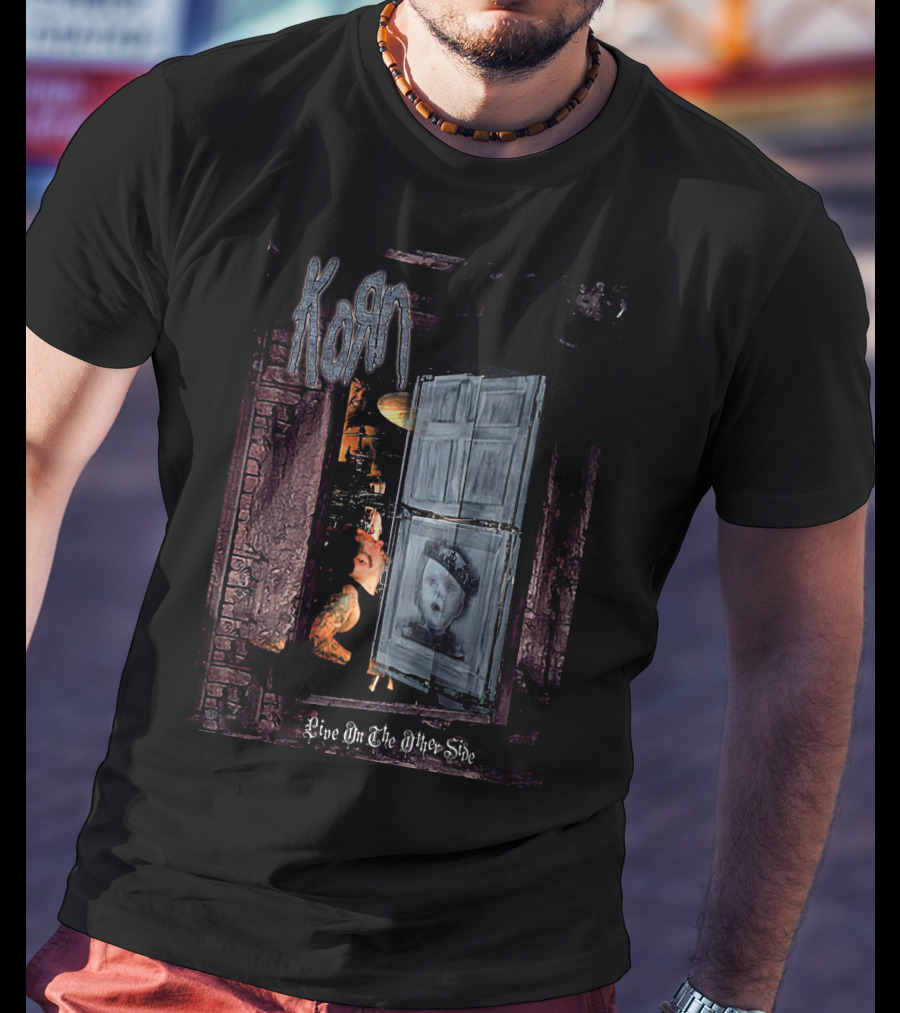 KORN Live On The Other Side Doorway Scene T-Shirt