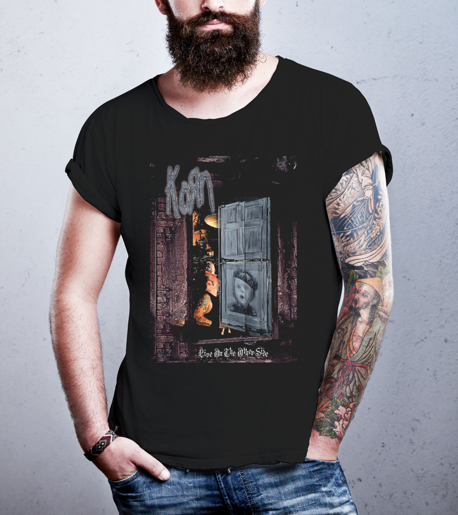KORN Live On The Other Side Doorway Scene T-Shirt