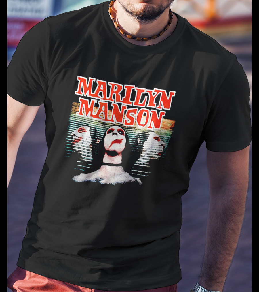 Marilyn Manson Three Faces T-Shirt
