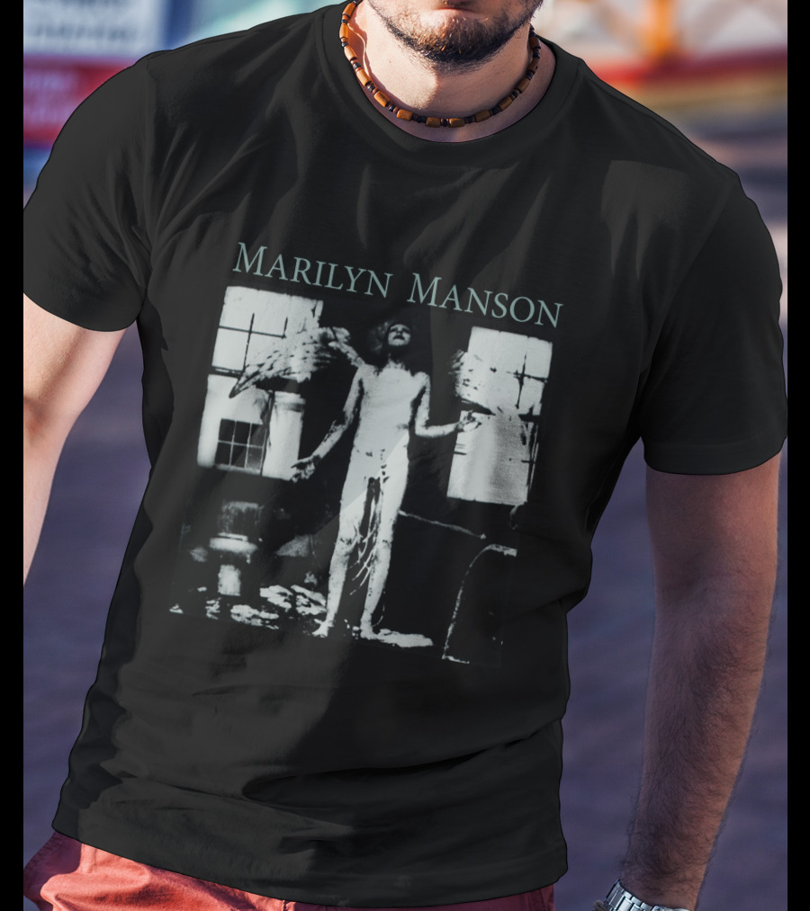 Marilyn Manson Mms 13 Angelic Figure T-Shirt