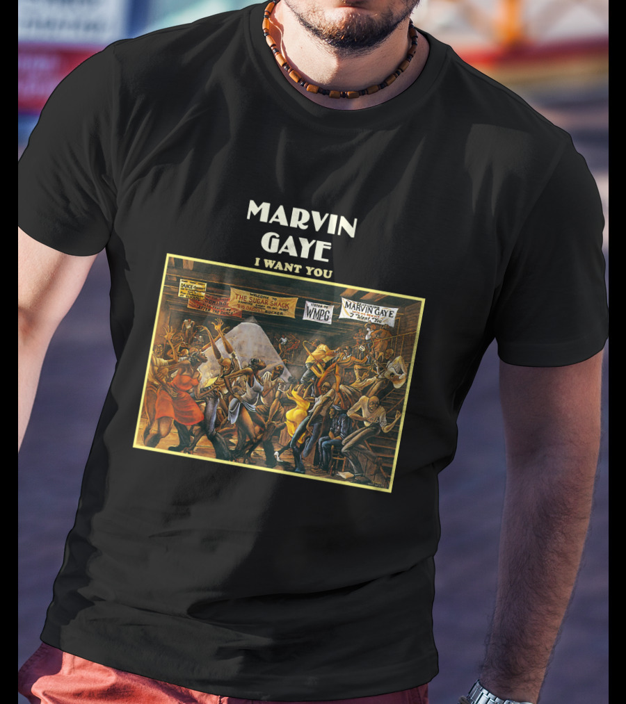 Marvin Gaye I Want You MVG 10 The Sugar Shack WMPG T-Shirt