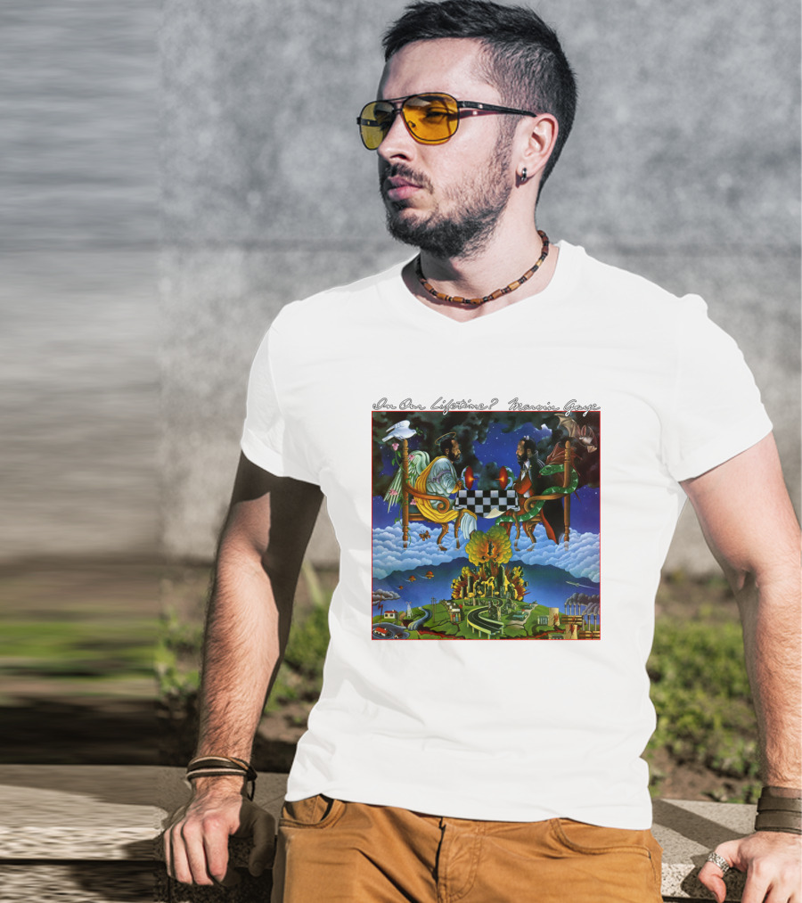 In Our Lifetime Marvin Gaye Album T-Shirt