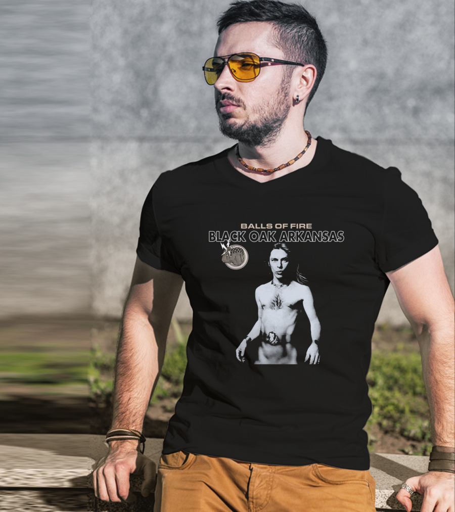 Black Oak Arkansas Balls Of Fire T-Shirt