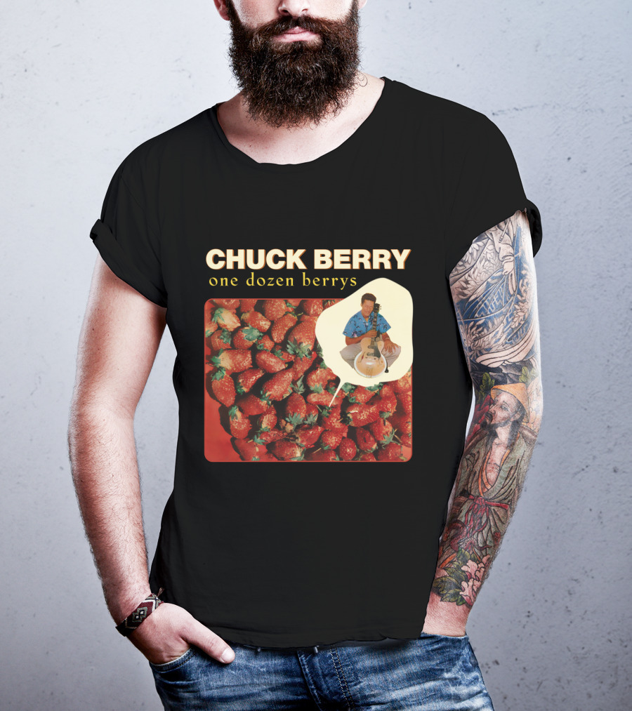 CHUCK BERRY One Dozen Berrys CBR 09 Strawberry Collection T-Shirt