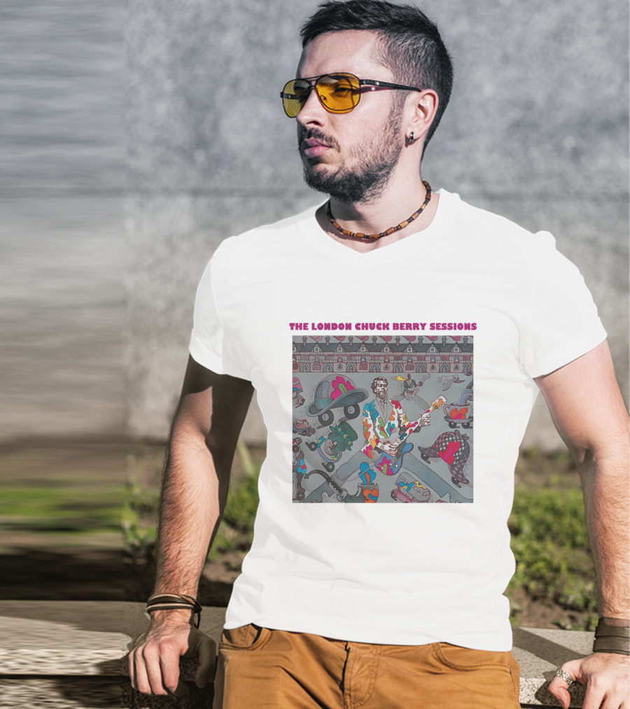 The London Chuck Berry Sessions Colorful Psychedelic Music T-Shirt