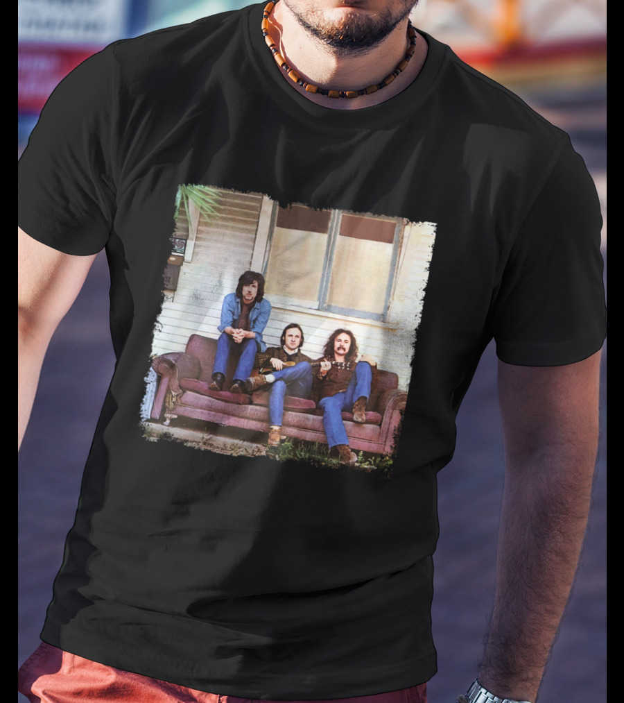 CSN Couch Photo Album Cover Iconic Band T-Shirt