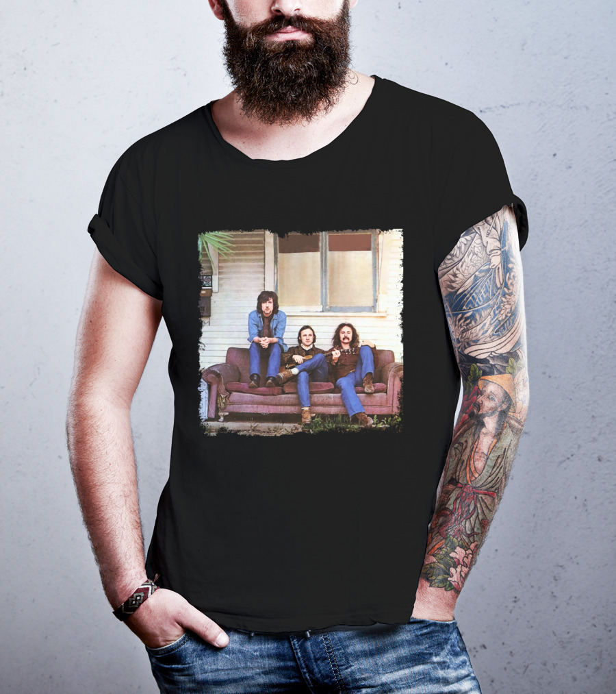 CSN Couch Photo Album Cover Iconic Band T-Shirt