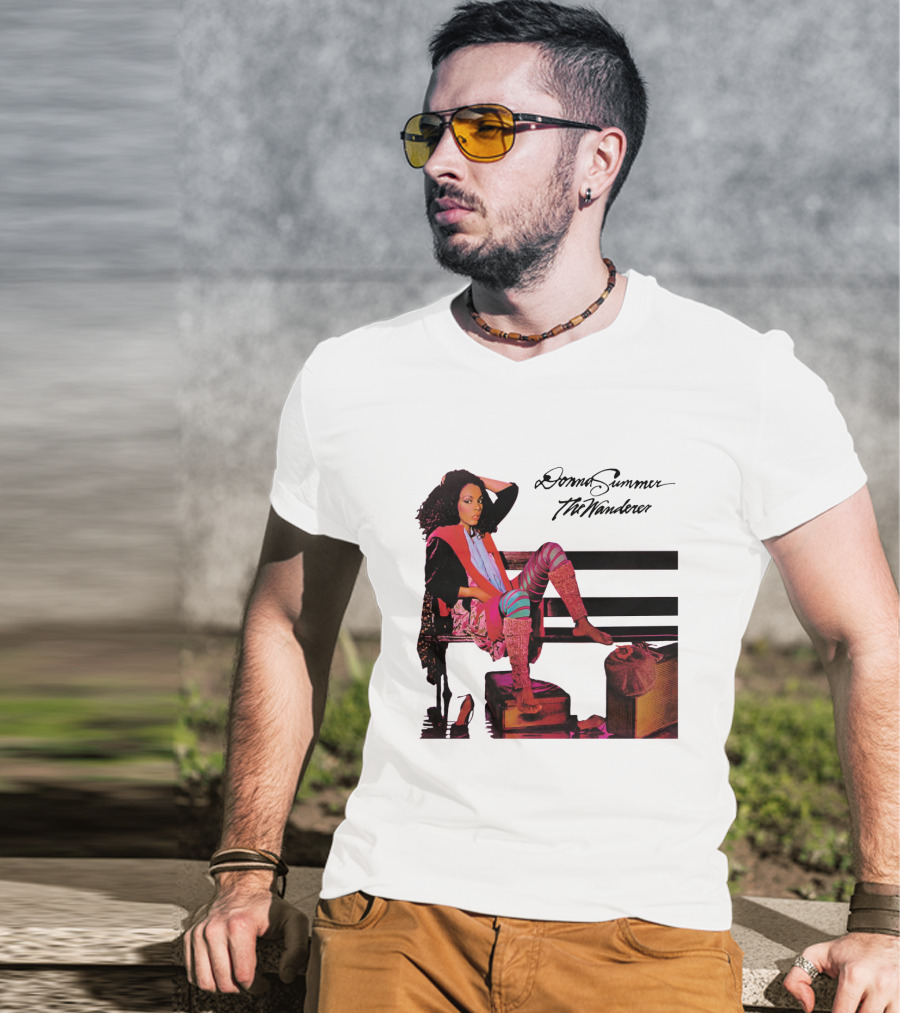 Donna Summer The Wanderer Album Cover T-Shirt