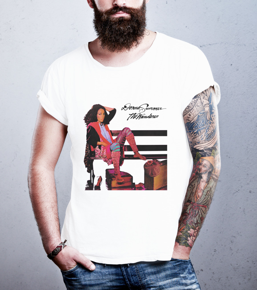 Donna Summer The Wanderer Album Cover T-Shirt