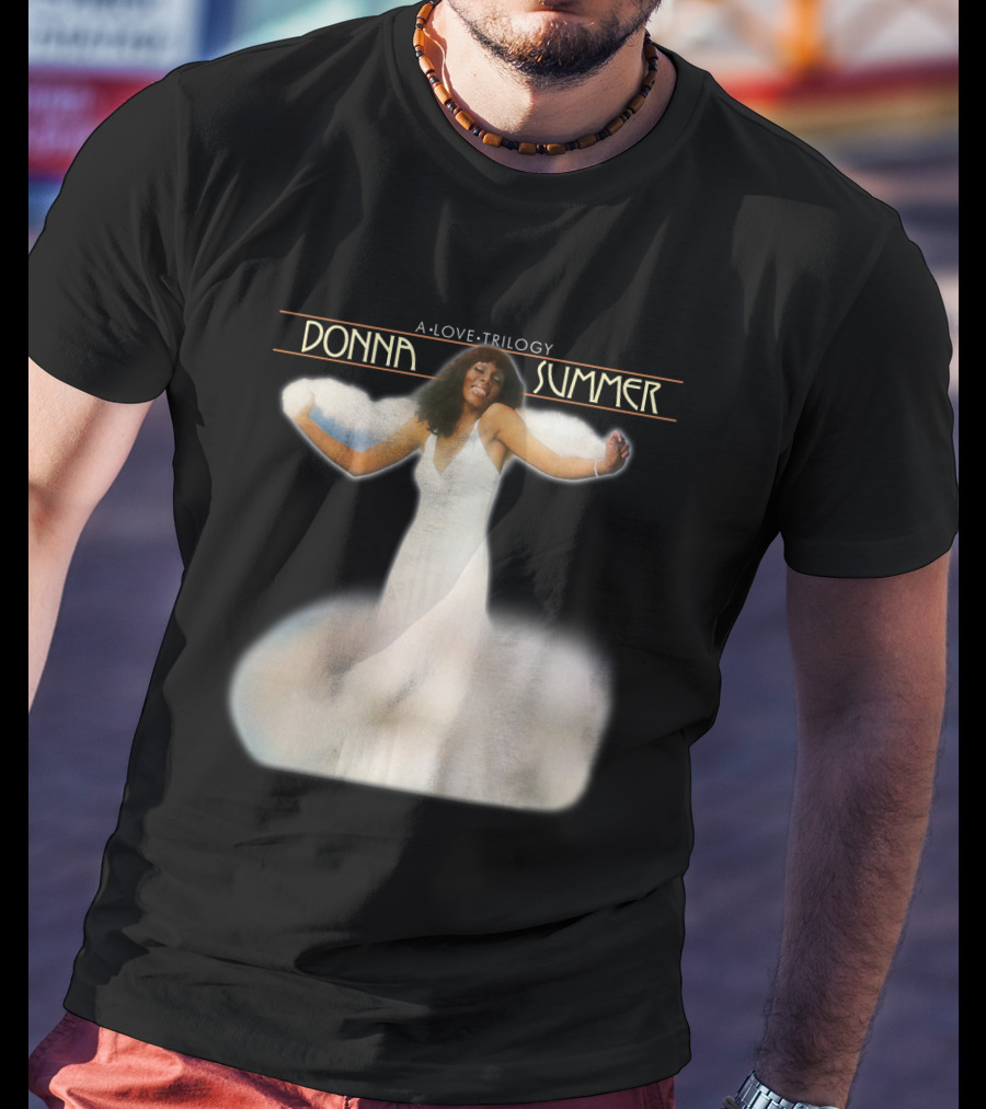 Donna Summer A Love Trilogy Black T-Shirt