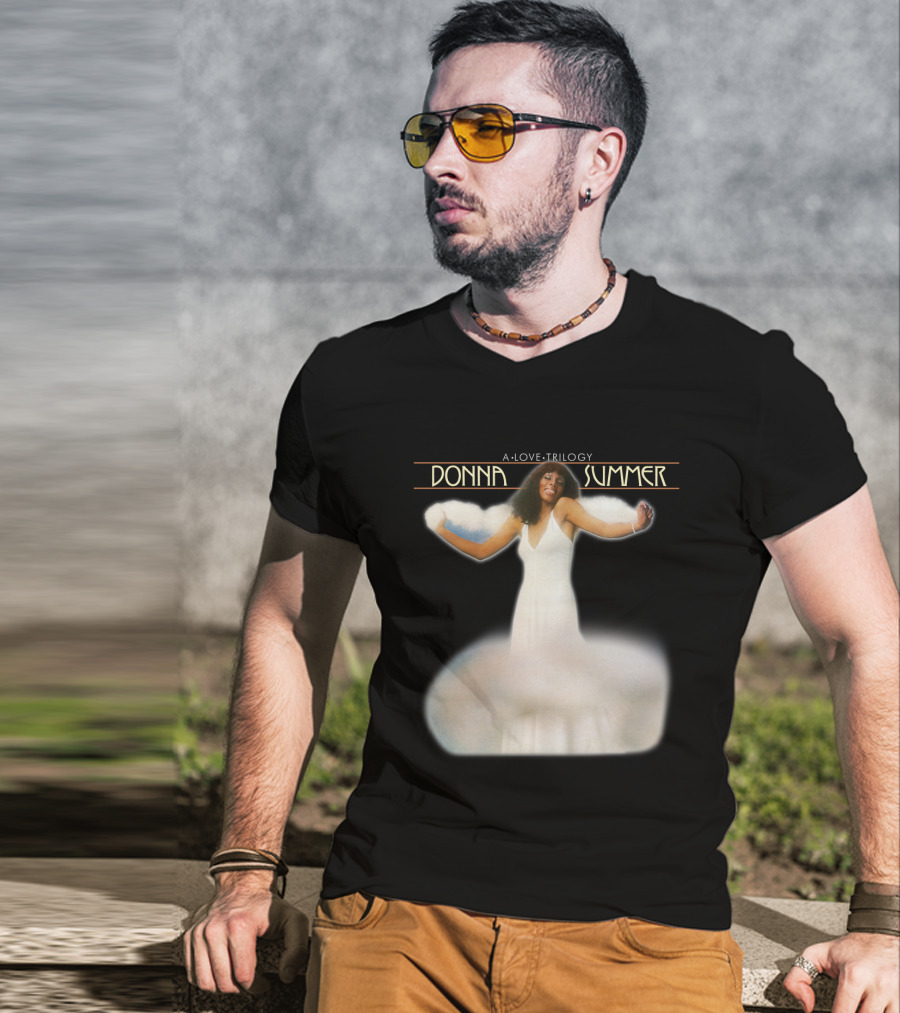Donna Summer A Love Trilogy Black T-Shirt