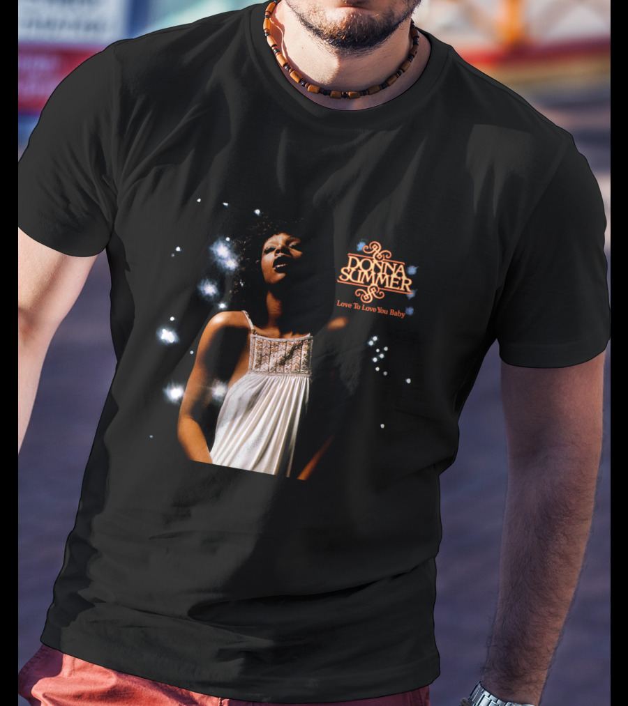 Donna Summer Love To Love You Baby Album Cover T-Shirt
