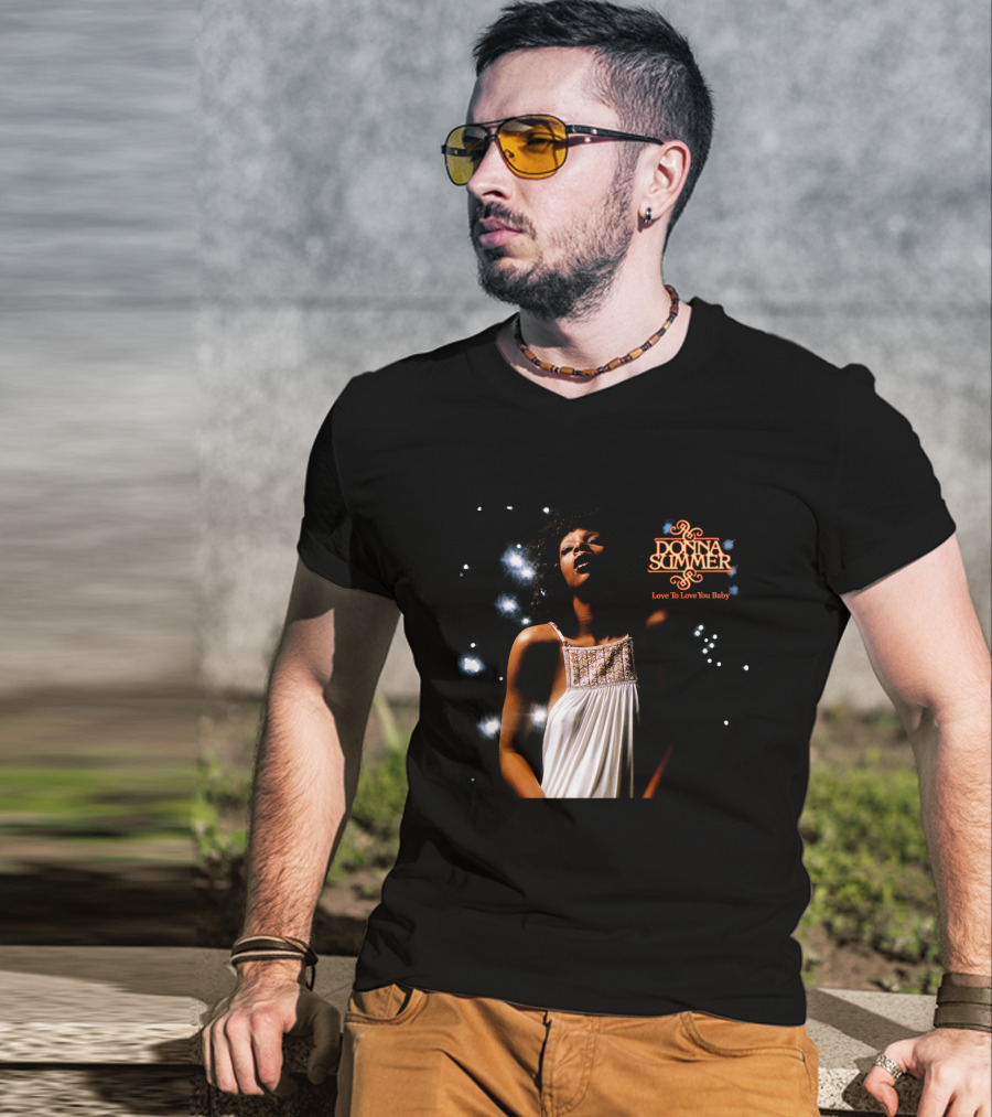 Donna Summer Love To Love You Baby Album Cover T-Shirt